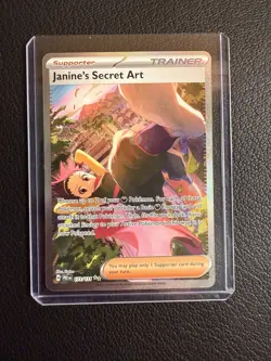 Janine's Secret Art 173/131 Sv: Prismatic Evolutions Holo POKEMON TCG NEAR MINT - Image 1