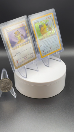 Pokemon TCG Jungle Meowth Gold Border Promo GB Black Star Promo Team Rocket 1st - Image 2