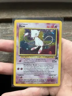 1999 Pokemon Black Star Promos Mew Holo #9 - Image 1