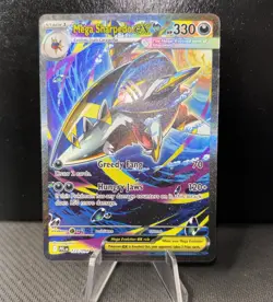 2025 Pokemon Phantasmal Flames Mega Sharpedo ex SIR 127/94 English - Image 3