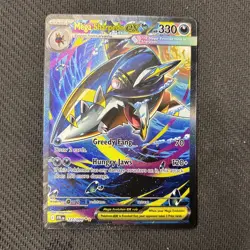 2025 Pokemon Phantasmal Flames Mega Sharpedo ex SIR 127/94 English - Image 5