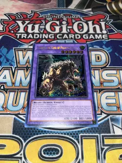 YuGiOh! Chimera the King of Phantom Beasts MP24-EN095 Prismatic Secret Rare - Image 1