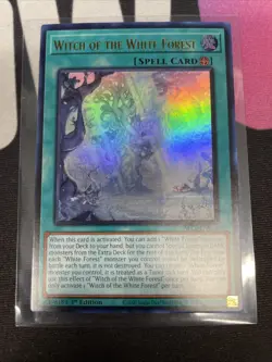 Witch Of The White Forest Ultra Rare ALIN-EN058 Yugioh - Image 1