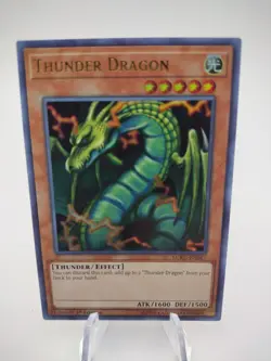 Thunder Dragon Yu-Gi-Oh! LCKC-EN067 Legendary Collection Kaiba 1st Edition - Image 1