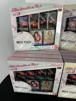 Bandai One Piece Trading Card Game: Illustration Box Volume 1 & 2 (1xSET) ✅ SHIP - Image 2