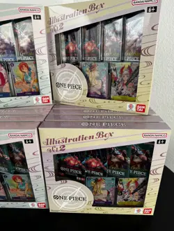 Bandai One Piece Trading Card Game: Illustration Box Volume 1 & 2 (1xSET) ✅ SHIP - Image 3