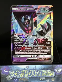 Pokemon Card Dawn Wings Necrozma GX 63/156 Ultra Prism Near Mint - Image 1