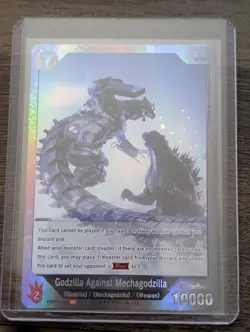 Godzilla Card Game - SR Godzilla Against Mechagodzilla EBP01-073 SR - Image 1