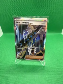 Boss's Orders Trainer Ultra Rare Holo Card 248/193 Sv02: Paldea Evolved - Image 1