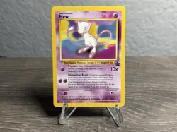 Rare | Mew #8 Black Star Promo Rare |Pokemon Cards | WOTC - Image 1