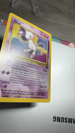 Rare | Mew #8 Black Star Promo Rare |Pokemon Cards | WOTC - Image 3
