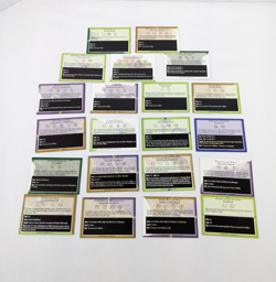 ARCADIA THE WYLD HUNT CCG Lot Of 21 LEAGUE CARDS A-D Base Set No Duplicates EX - Image 1