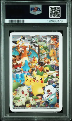2013 POKEMON CENTER NAGOYA PLAYING CARDS OSHAWOTT JACK OF HEARTS PSA 10 - Image 2