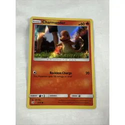 Charmander (Holo Common) #4/18 Detective Pikachu Pokemon Card - Image 1