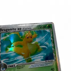 Dragonite ex (Delta Species) 91/101 Dragon Frontiers Holo Pokemon TCG Card - Image 3