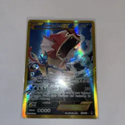 Pokemon TCG Gyarados EX 123/122 XY Breakpoint 2016 Full Art Holo Card - Image 2