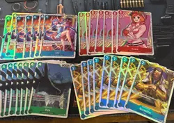 One Piece CCG Bulk Hits Lot 67 Cards Total! SR NM - Image 2