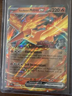Team Rocket Destined Rivals Moltres Ultra Premium Collection Pokemon Promo Cards - Image 4