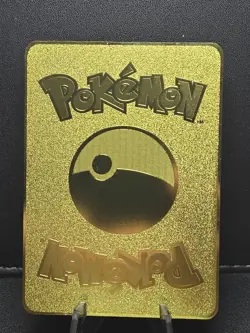 Thicc Blastoise Collectible Metal Card For Display Only - Image 2