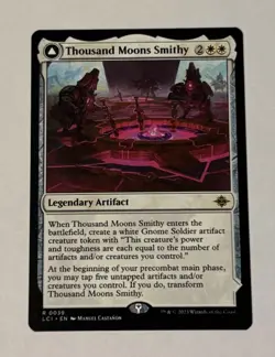 MTG Thousand Moons Smithy Barracks of the Thousand The Lost Caverns Of Ixalan LP - Image 1