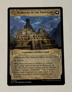 MTG Thousand Moons Smithy Barracks of the Thousand The Lost Caverns Of Ixalan LP - Image 2