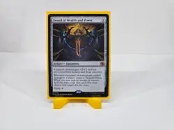 Sword of Wealth and Power [Outlaws of Thunder Junction: The Big Score] Magic MTG - Image 1