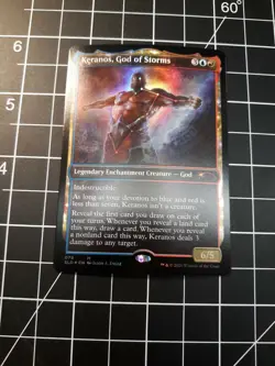 Keranos, God of Storms FOIL Secret Lair Theros Stargazing Magic MTG Unplayed x1 - Image 2