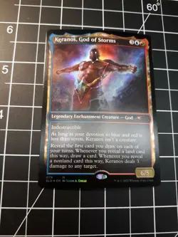 Keranos, God of Storms FOIL Secret Lair Theros Stargazing Magic MTG Unplayed x1 - Image 3