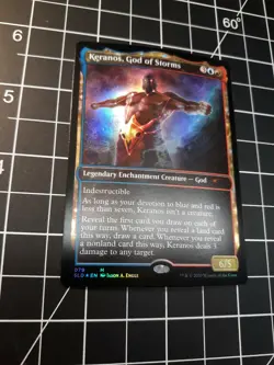 Keranos, God of Storms FOIL Secret Lair Theros Stargazing Magic MTG Unplayed x1 - Image 4