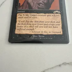 Hatred Exodus MTG Rare Vintage Excellent Condition Lightly Played See Pics - Image 2