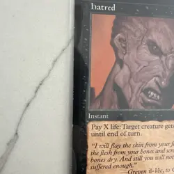 Hatred Exodus MTG Rare Vintage Excellent Condition Lightly Played See Pics - Image 5