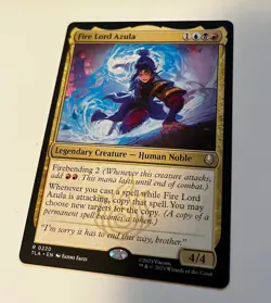 FIRE LORD AZULA x1 mtg NM-M The Last Airbender 1 Rare - Image 1
