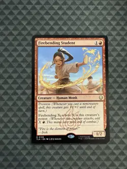 MTG Firebending Student #0139 Rare Avatar: The Last Airbender (TLA) - Image 1