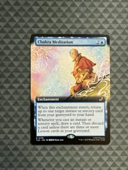 MTG Chakra Meditation #0179 Ext. Art R Avatar: The Last Airbender: E-L (TLE) - Image 1