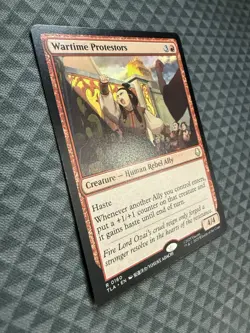 MTG Wartime Protestors #0160 Rare Avatar: The Last Airbender (TLA) - Image 2