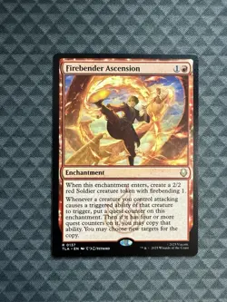 MTG Firebender Ascension #0137 Rare Avatar: The Last Airbender (TLA) - Image 1