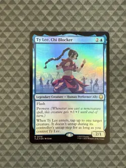 MTG Ty Lee, Chi Blocker #0076 Foil Rare Avatar: The Last Airbender (TLA) - Image 1