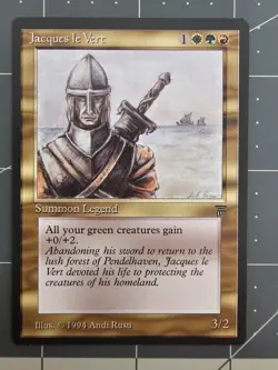 MTG ⭐ Legends ⭐ Jacques le Vert ⭐ Vintage Legacy ⭐ Reserved List ⭐ NM - Image 1