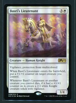 Basri's Lieutenant - Foil - Magic MTG 2021 M21 Core Set - NM/M - Image 1