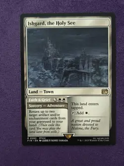 MTG Final Fantasy FIN Ishgard, the Holy See 0283 - Image 1
