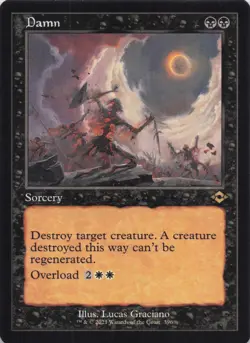 Damn (Retro Frame) Modern Horizons 2 Regular Rare #396 NM MTG - Image 1