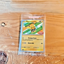 INDONESIA EXCLUSIVE POKEMON PIKACHU BERKEMEJA BATIK SEALED PIKACHU JOURNEY - Image 1