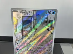 Slowpoke 204/198 Illustration Rare Scarlet & Violet Pokemon NM Pokemon Card - Image 4