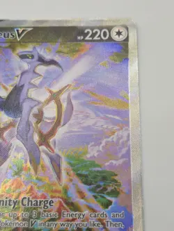 Arceus v 166/172 Brilliant Stars Alternative Rare Ultra Pokemon TCG NM! - Image 4