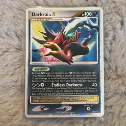 Pokemon TCG Darkrai LV.X DP19 Ultra Rare Diamond & Pearl Promo LP - Image 1
