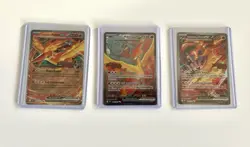 Pokemon TCG Team Rocket's Moltres ex Destined Rivals Stamped UPC Promo Set - Image 1