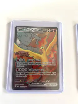 Pokemon TCG Team Rocket's Moltres ex Destined Rivals Stamped UPC Promo Set - Image 4