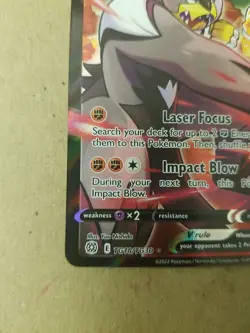 Single Strike Urshifu V Brilliant Stars (MIS-CUT) POKEMON CARDTG18/TG30 NM/M - Image 5