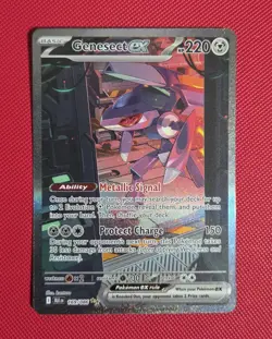 Genesect ex SIR 169/086 Sv: Black Bolt Holo NM/M Scarlet Violet Pokemon TCG - Image 1