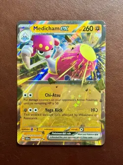 Medicham EX 080/142 Double Rare Holo | Pokemon TCG | SV07 Stellar Crown NM - Image 1